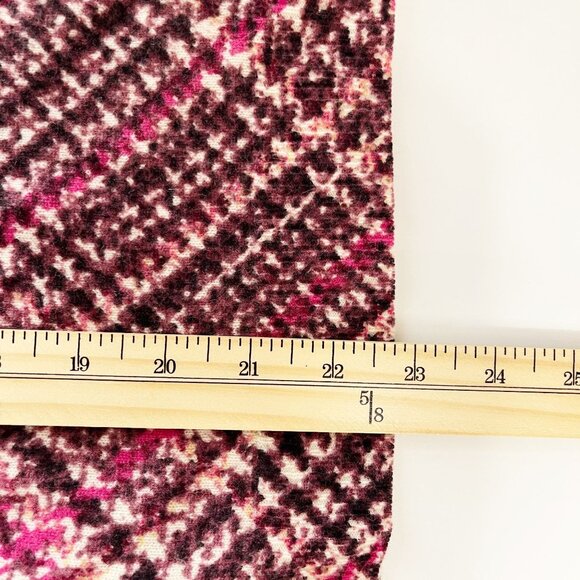 Talbots Pure Cashmere Houndstooth Plaid Sweater Jewel Embellished Size MP - Picture 6 of 6